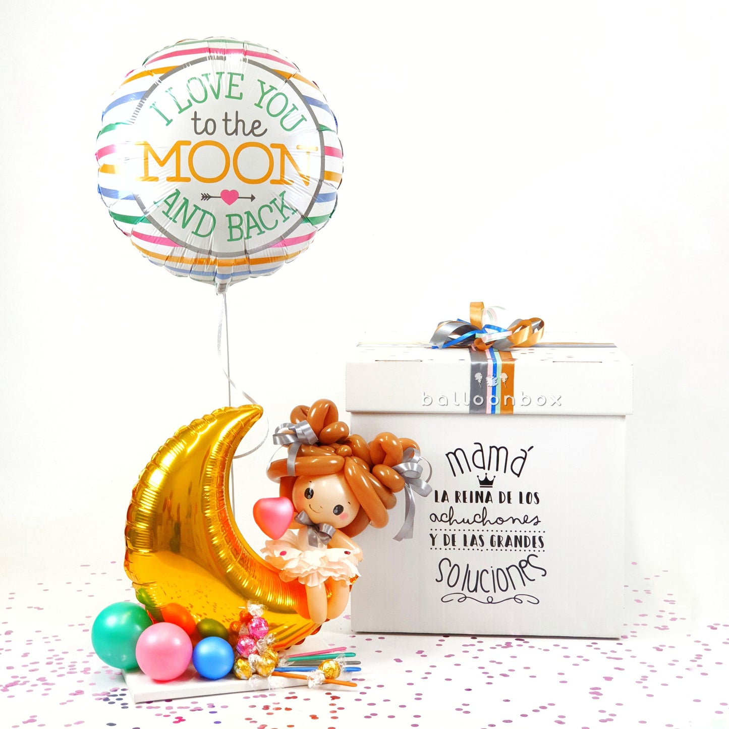 Balloon Box Mama the queen...