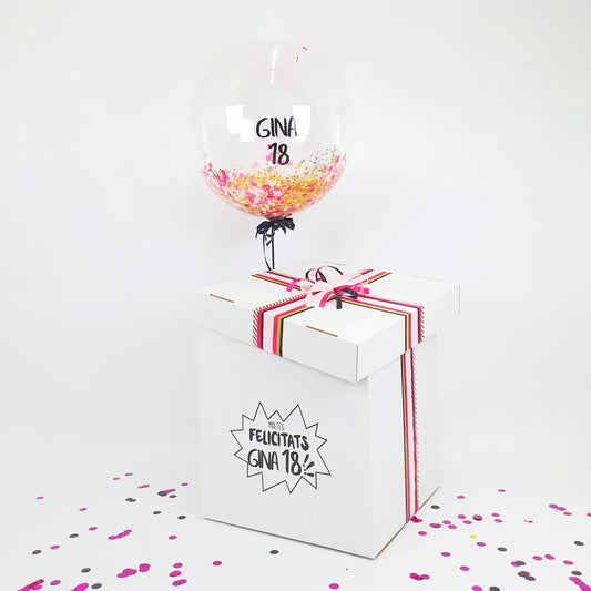 Balloon Box "Most congratulations" 