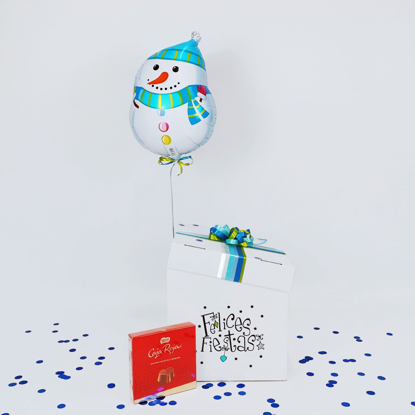 Balloon Box Felices Fiestas