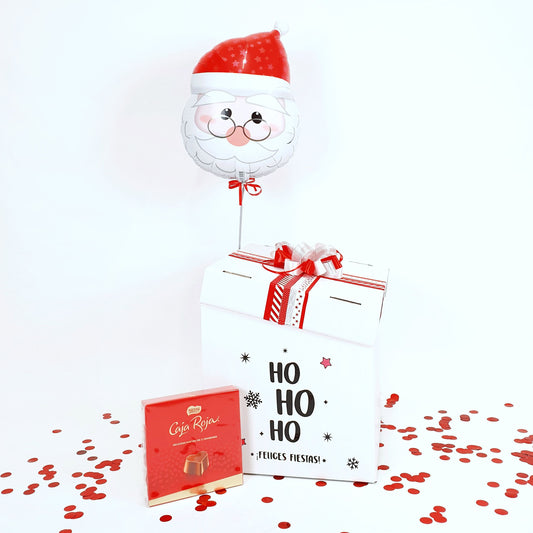 Balloon Box " Ho Ho Ho"