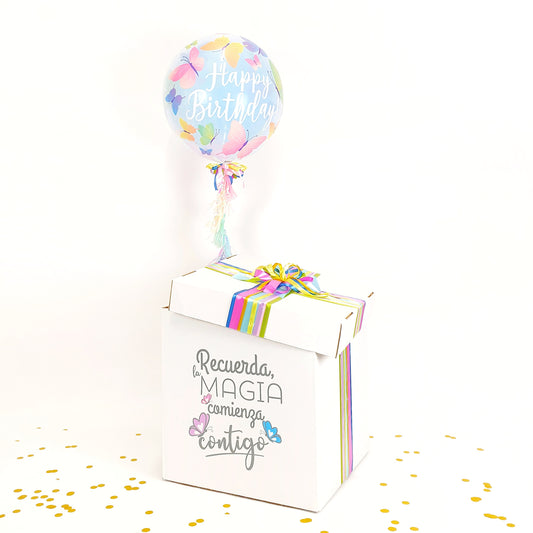 Balloon Box "Remember the magic starts with you"