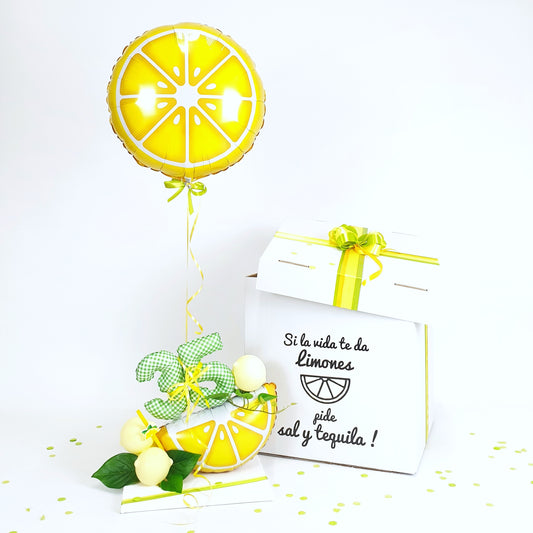 Balloon Box "If life gives you lemons.."