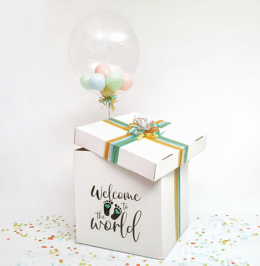 Balloon Box "Bubble gum Baby"