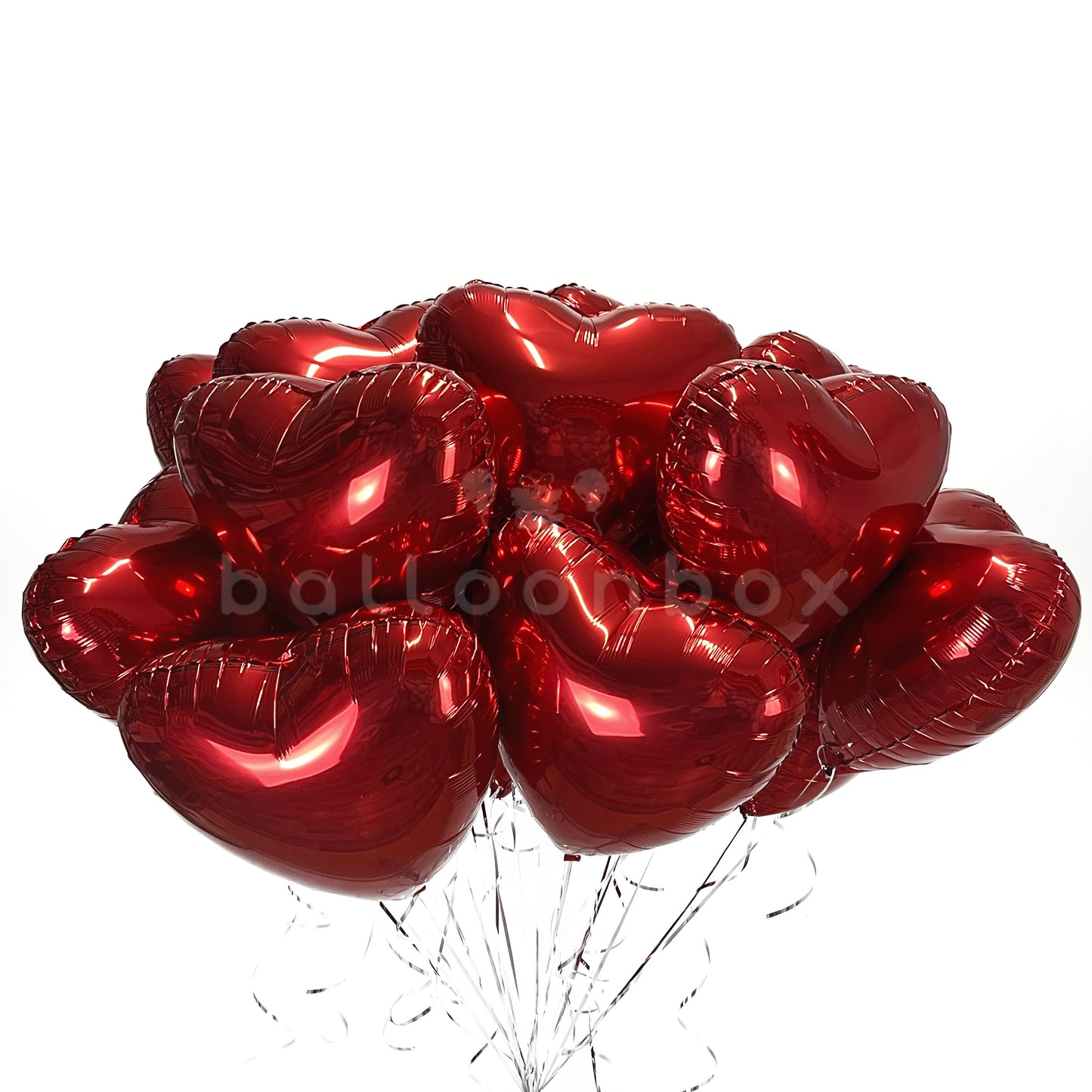 Globos de corazones