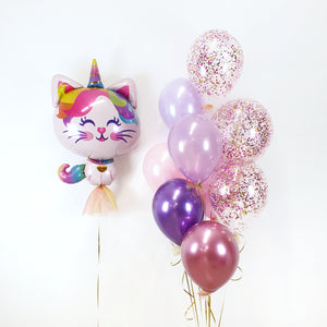 Open image in slideshow, Balloon Kit &quot;Caticorn&quot;
