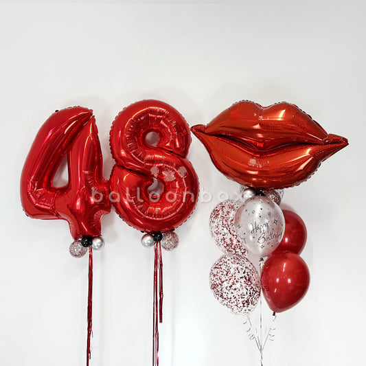 Kiss balloon kit