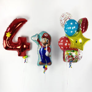 Open image in slideshow, Balloon Kit &quot;Super Mario&quot;

