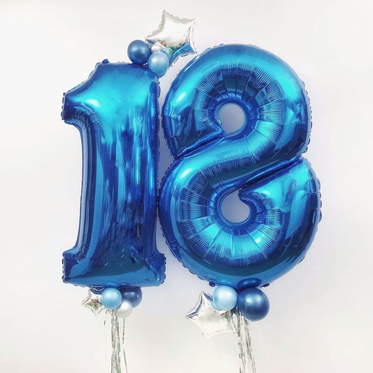 Giant "Blue" numbers