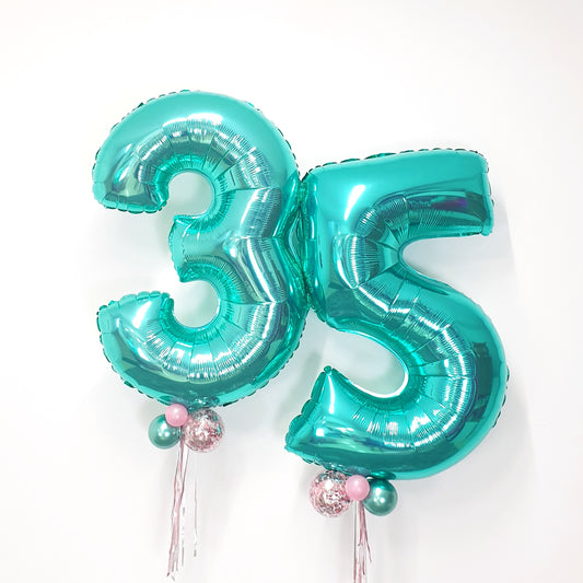 Giant numbers "Tiffany"