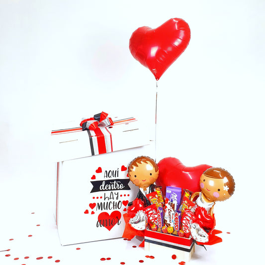 Sweet Balloon Box "There's a lot of love in here"