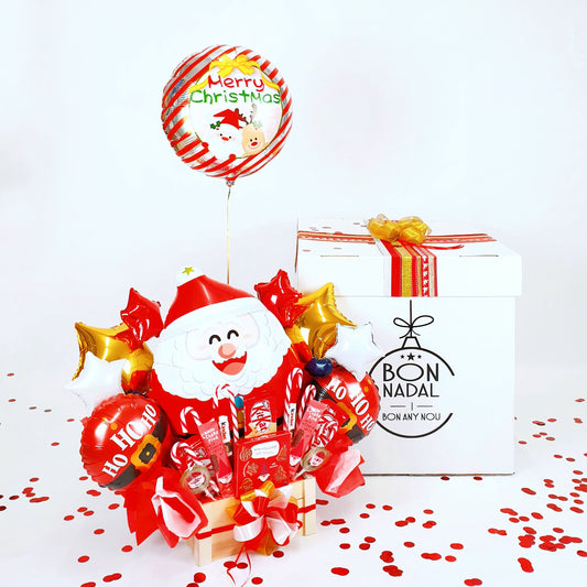 Sweet Balloon Box Bon Nadal "Merry Christmas"