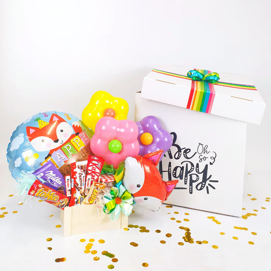 Sweet Balloon Box "Fox"