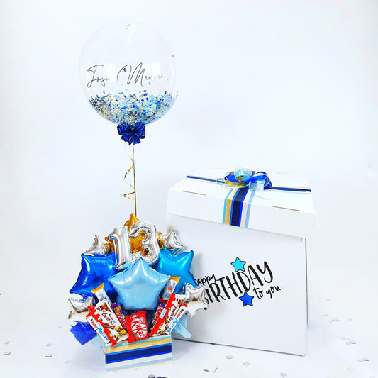 Sweet Balloon Box "Happy Birthday"