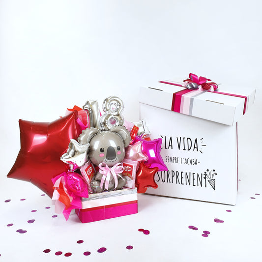 Sweet Balloon Box "Life always ends surprising"