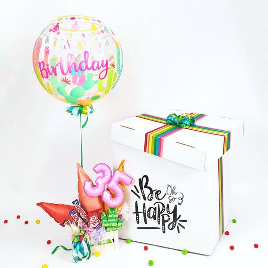 Sweet Balloon Box "Flame"