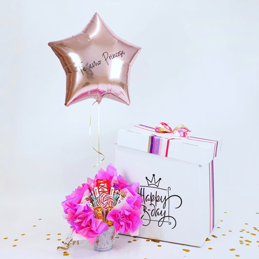 Sweet Balloon Box "Princess"
