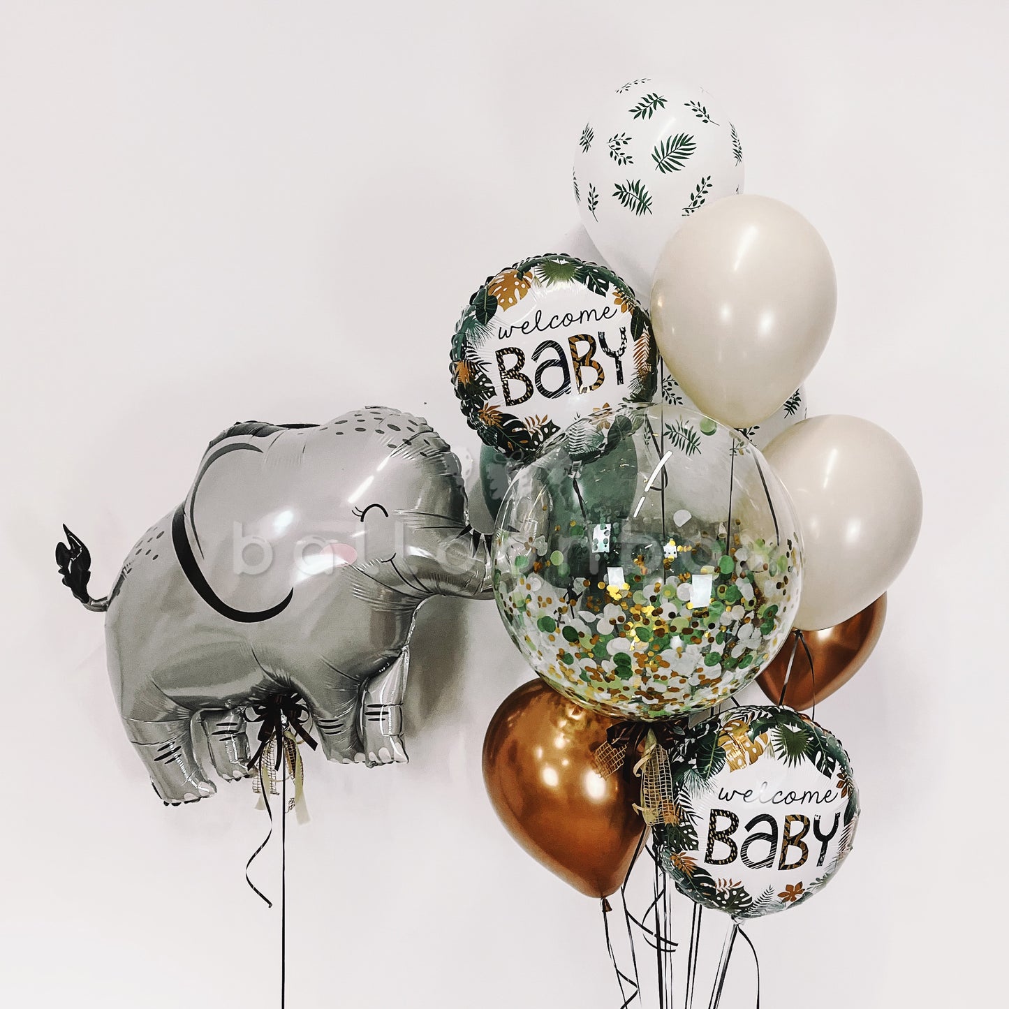 Welcome wild baby balloons