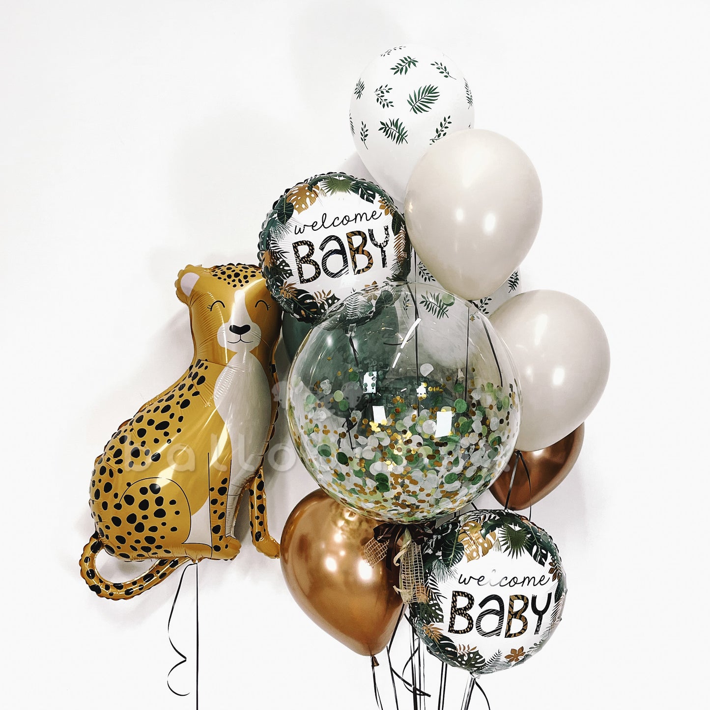 Welcome wild baby balloons